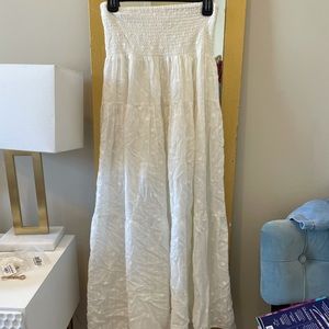 Cream Anaak Maxi Skirt